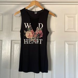 VENUS Wild Heart Tank Top Size Small